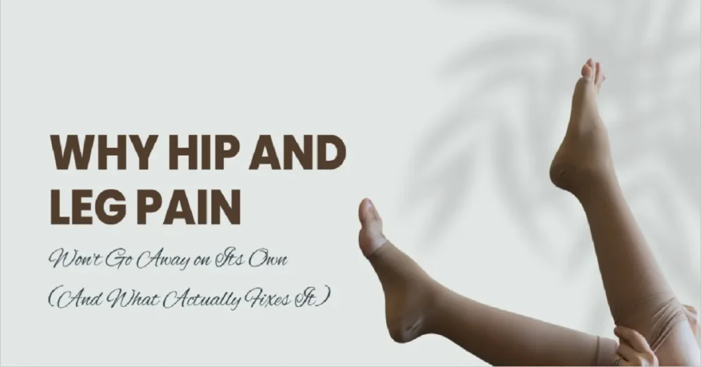 how to relieve hip and leg pain